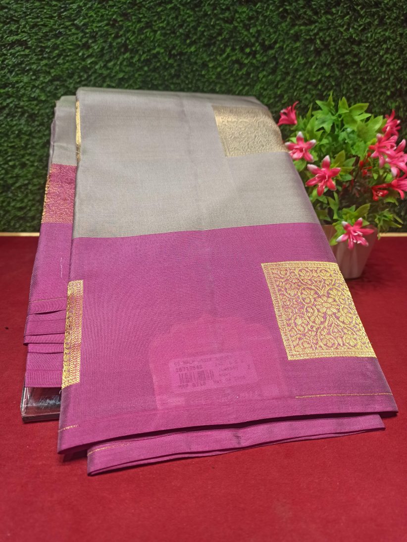Pure Kanchipuram Silk Saree.