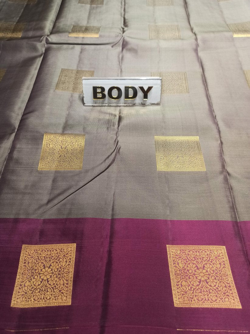 Pure Kanchipuram Silk Saree.