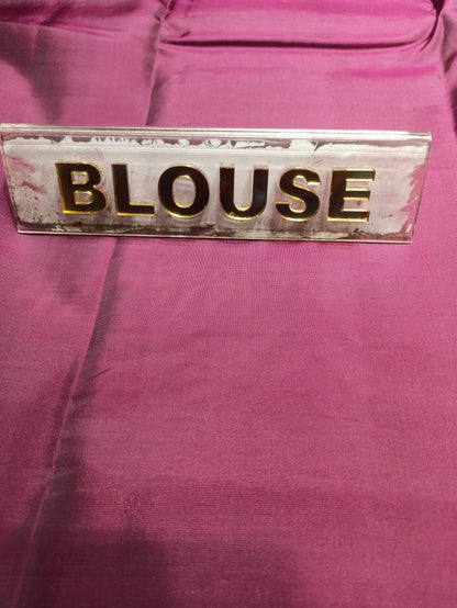 Pure Kanchipuram Silk Saree.