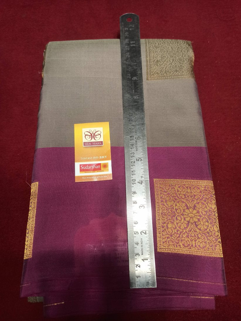 Pure Kanchipuram Silk Saree.
