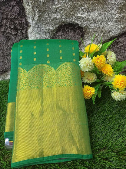 Pure Kanchipuram Silk Saree.