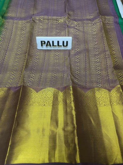 Pure Kanchipuram Silk Saree.