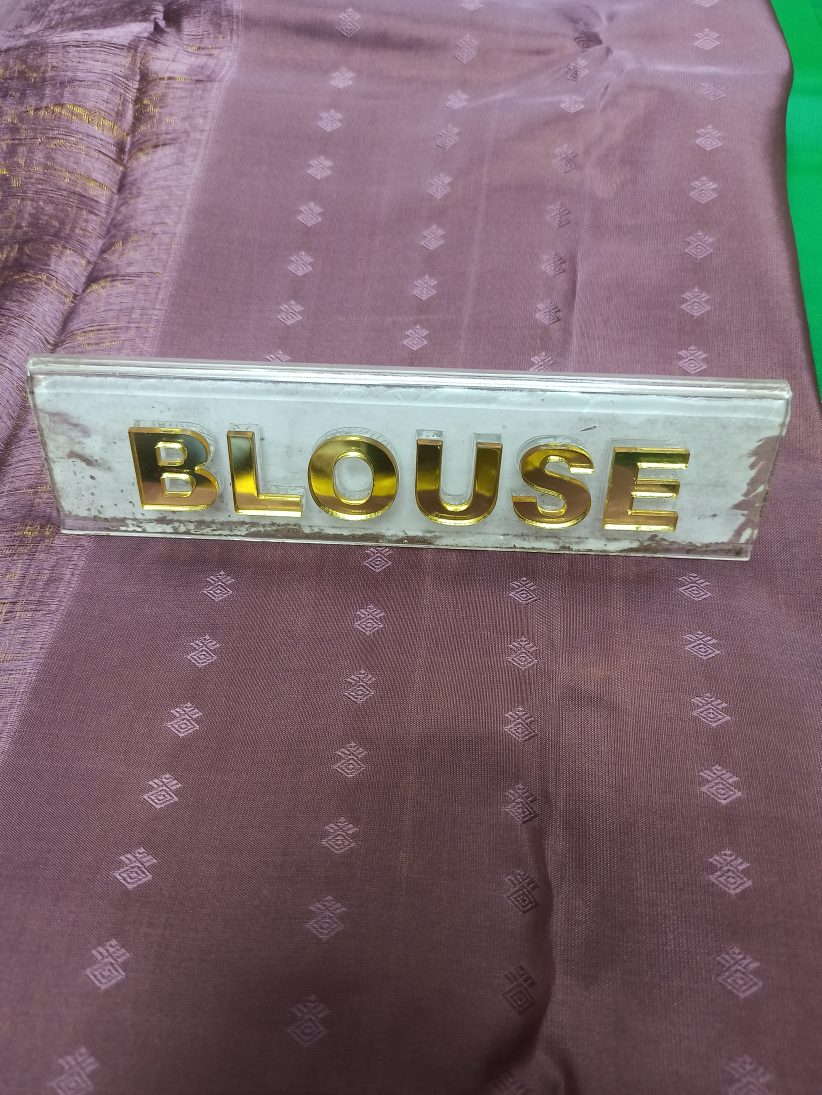 Pure Kanchipuram Silk Saree.