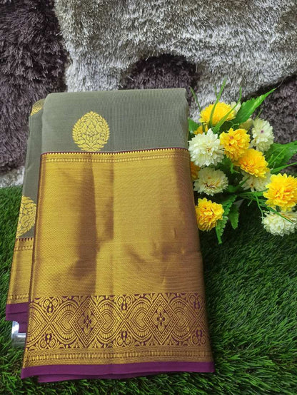 Pure Kanchipuram Silk Saree.