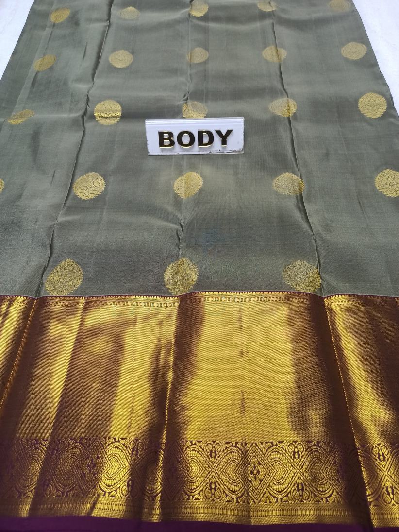 Pure Kanchipuram Silk Saree.