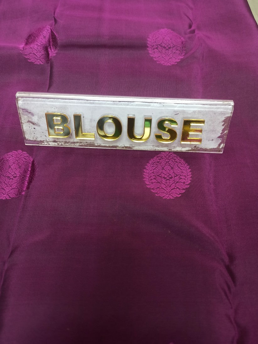 Pure Kanchipuram Silk Saree.