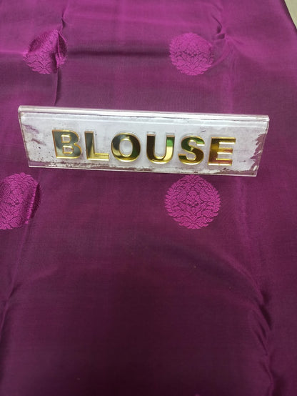 Pure Kanchipuram Silk Saree.