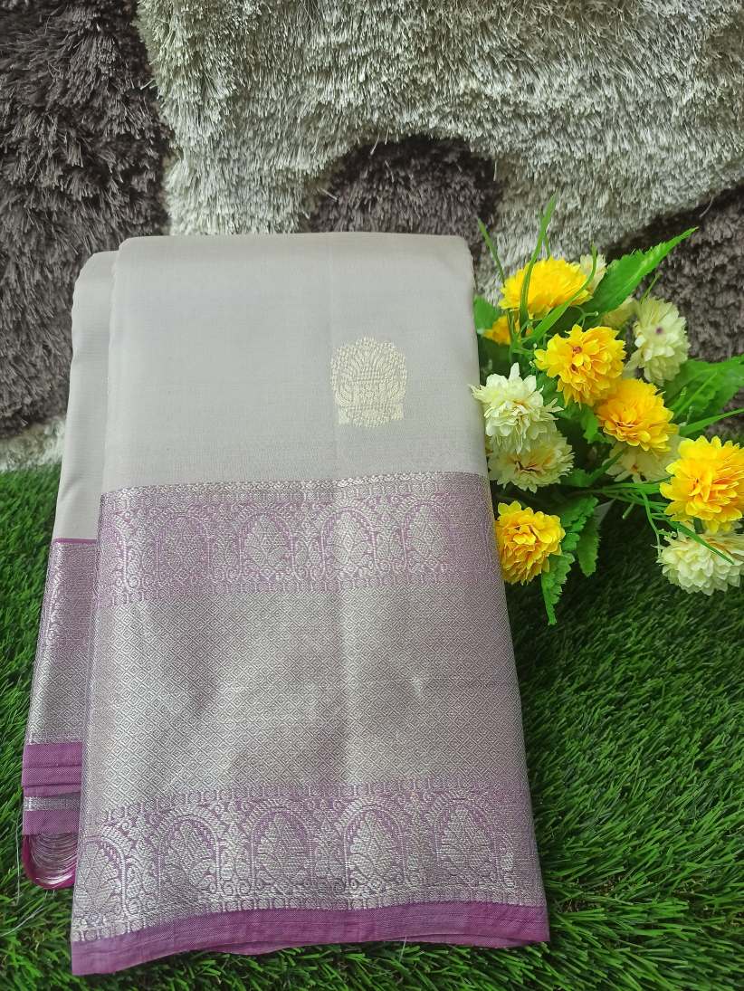 Pure Kanchipuram Silk Saree.
