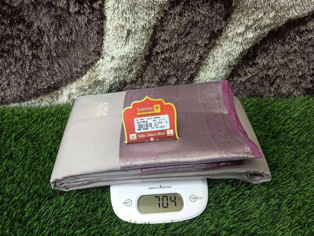 Pure Kanchipuram Silk Saree.