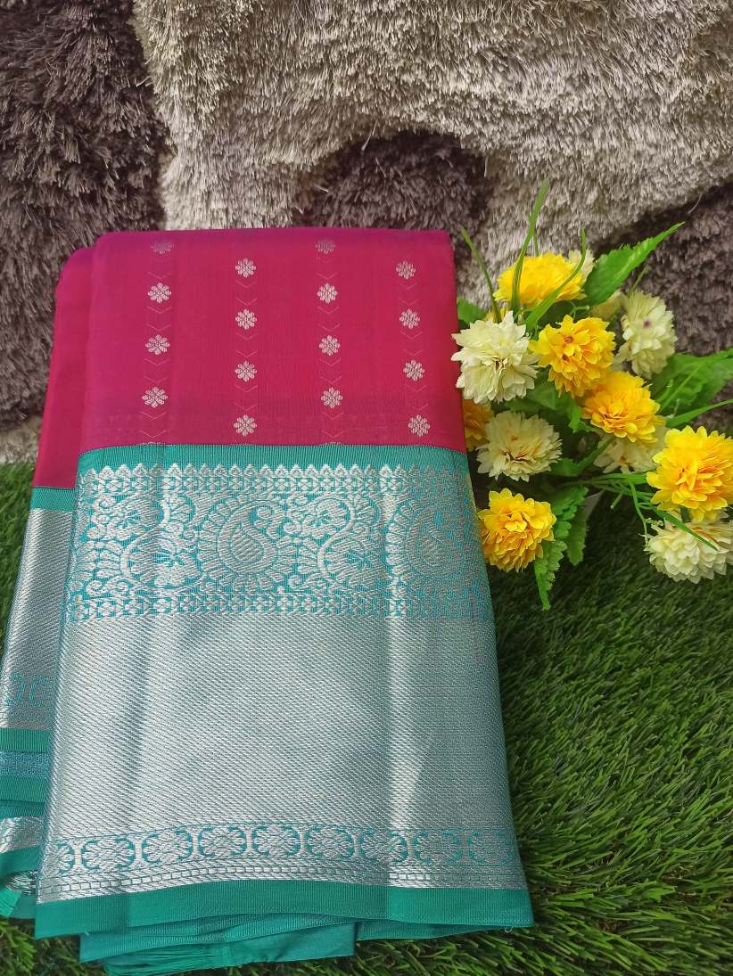 Pure Kanchipuram Silk Saree.