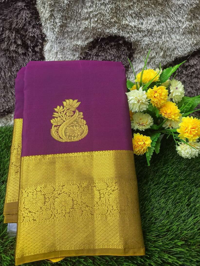 Pure Kanchipuram Silk Saree.