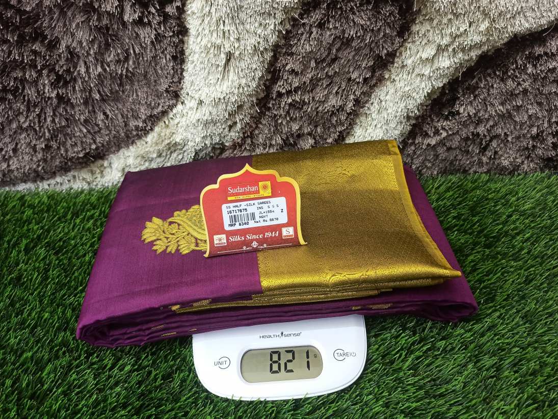 Pure Kanchipuram Silk Saree.