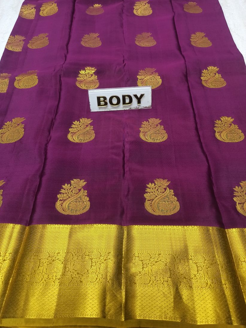 Pure Kanchipuram Silk Saree.