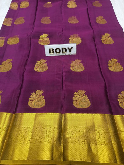 Pure Kanchipuram Silk Saree.