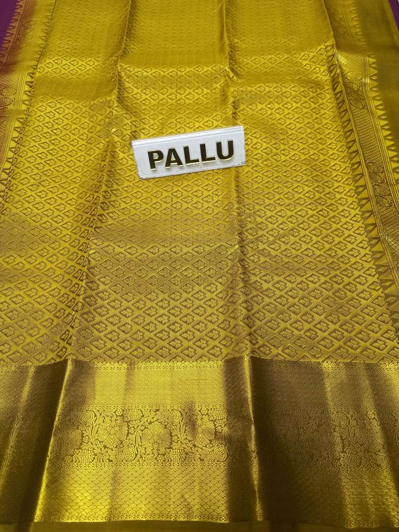 Pure Kanchipuram Silk Saree.