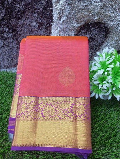 Pure Kanchipuram Silk Saree.