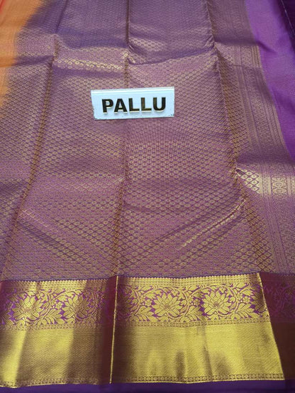 Pure Kanchipuram Silk Saree.