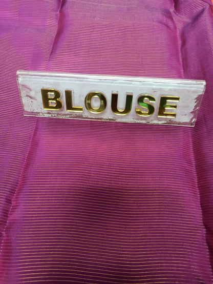 Pure Kanchipuram Silk Saree.