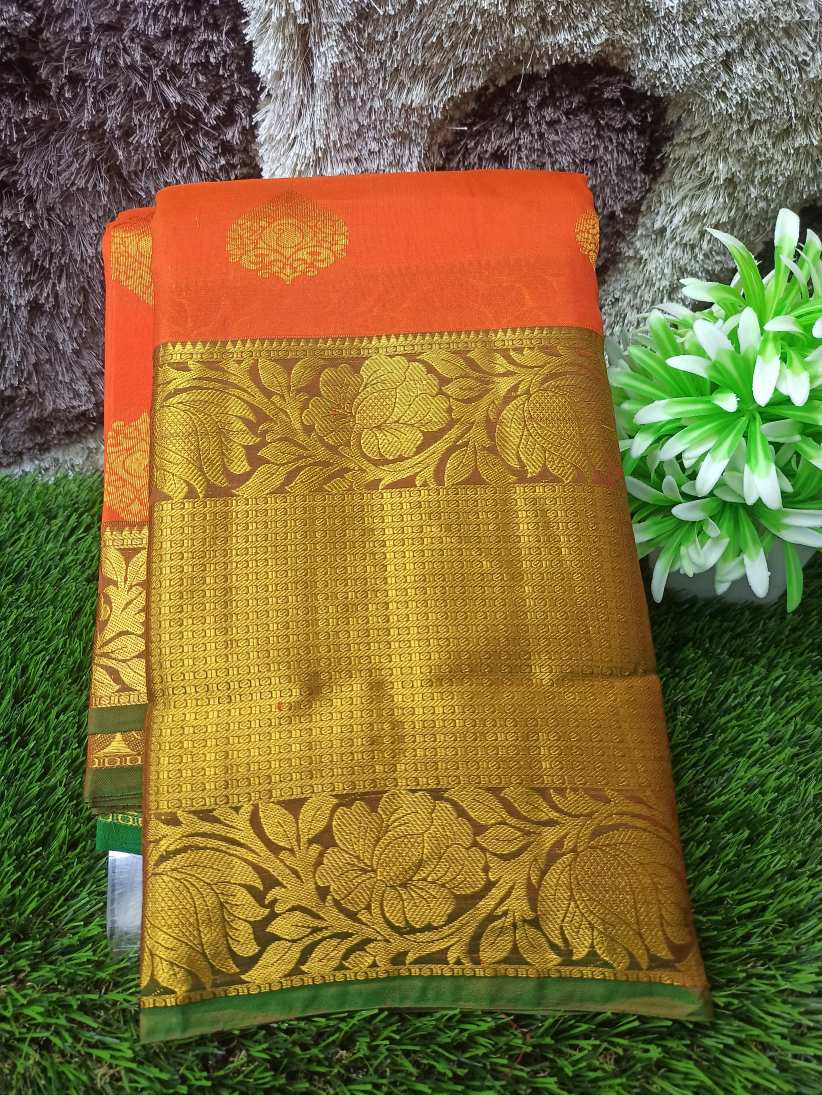 Pure Kanchipuram Silk Saree.