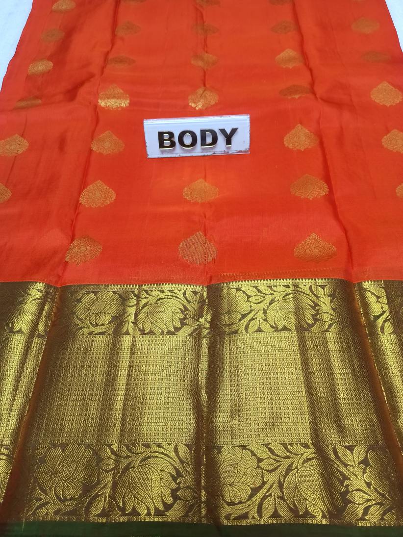 Pure Kanchipuram Silk Saree.