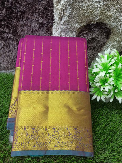 Pure Kanchipuram Silk Saree.