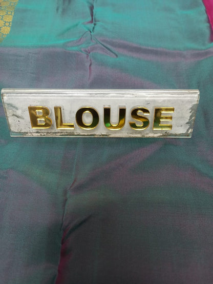 Pure Kanchipuram Silk Saree.