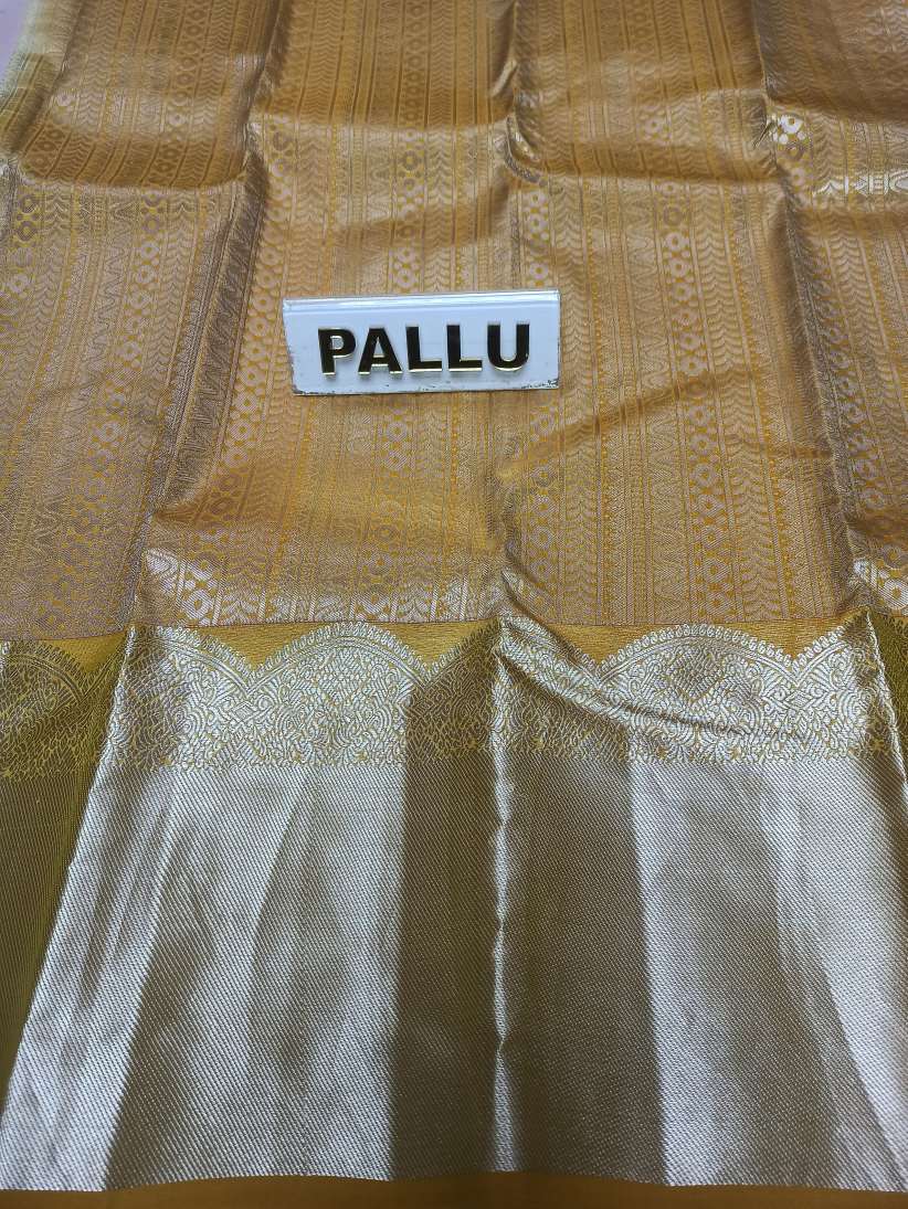 Pure Kanchipuram Silk Saree.