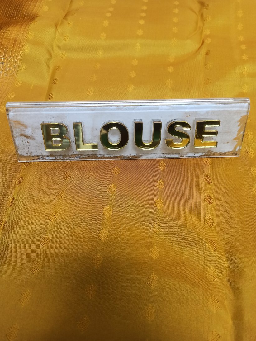 Pure Kanchipuram Silk Saree.