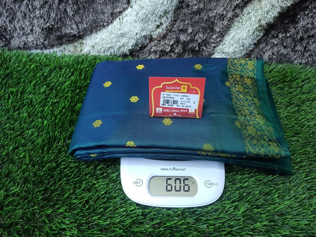 Pure Kanchipuram Silk Saree.