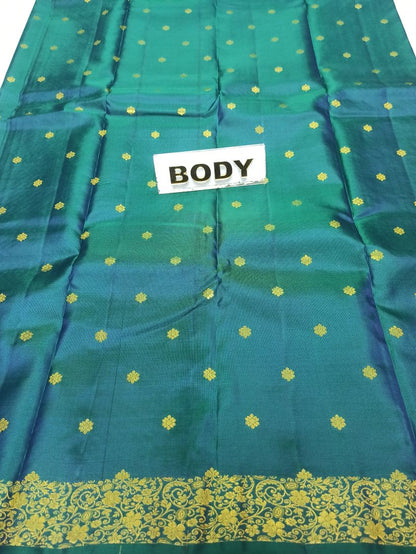 Pure Kanchipuram Silk Saree.
