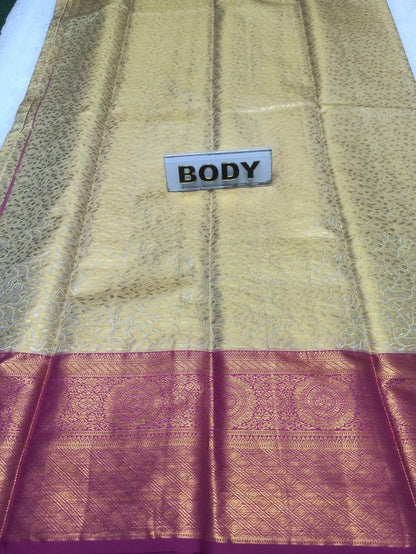 Pure Kanchipuram Silk Saree.