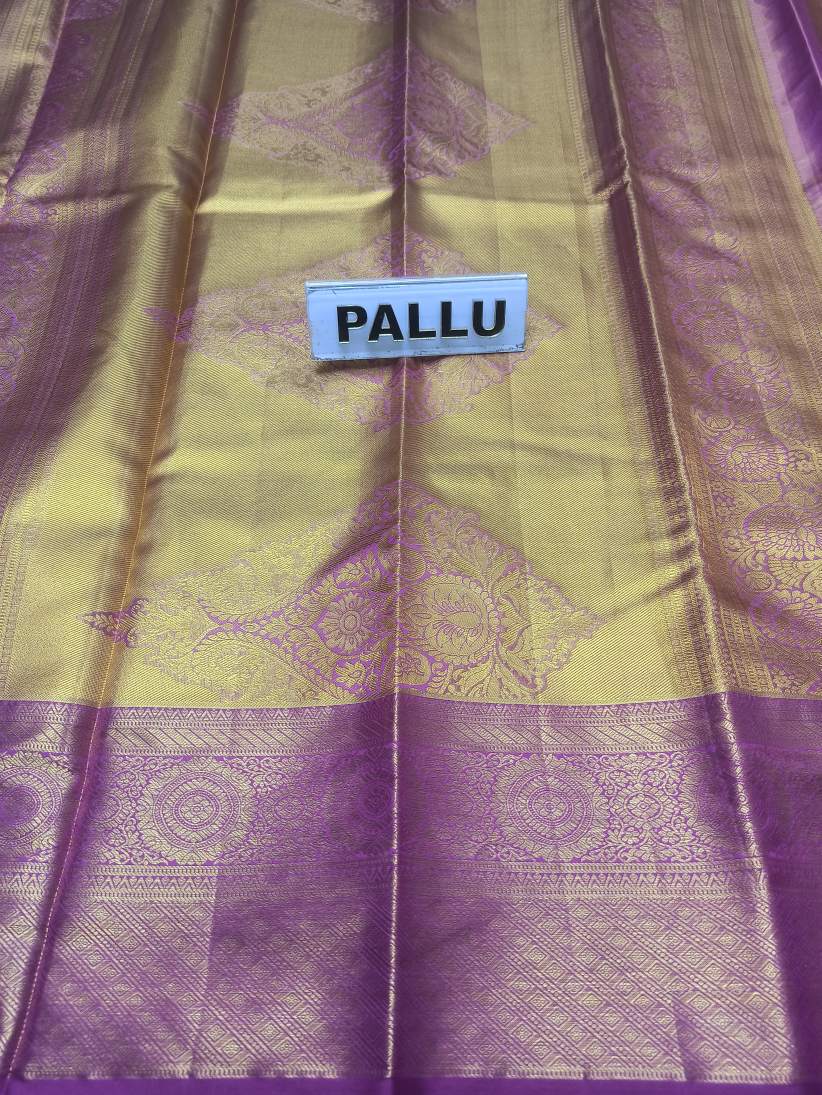 Pure Kanchipuram Silk Saree.