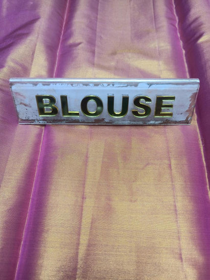 Pure Kanchipuram Silk Saree.