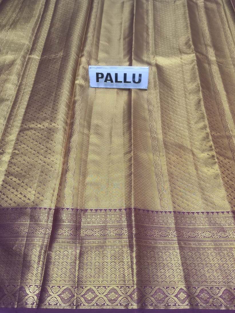 Pure Kanchipuram Silk Saree.