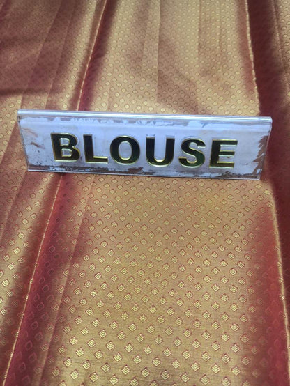 Pure Kanchipuram Silk Saree.