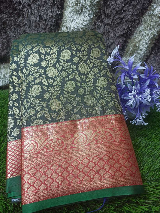 Kanchi Mix Silk Saree.