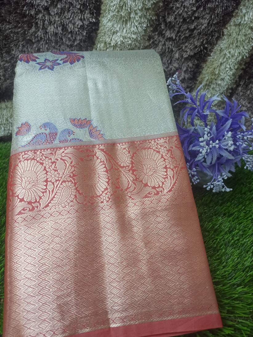 Kanchi Mix Silk Saree.