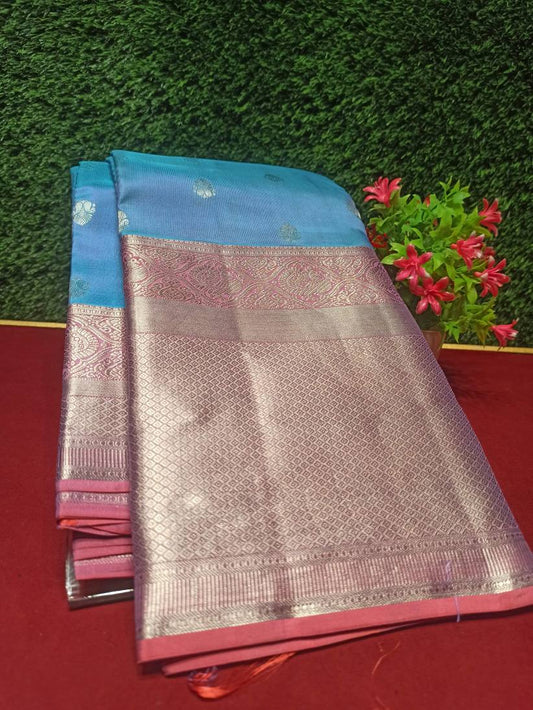 Pure Kanchipuram Silk Saree.