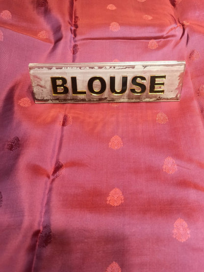 Pure Kanchipuram Silk Saree.