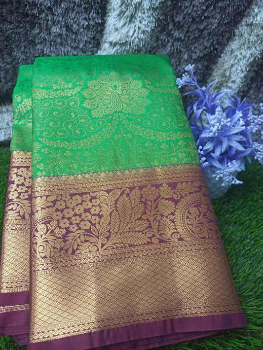 Kanchi Mix Silk Saree.