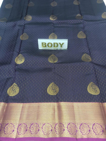 Pure Kanchipuram Silk Saree.