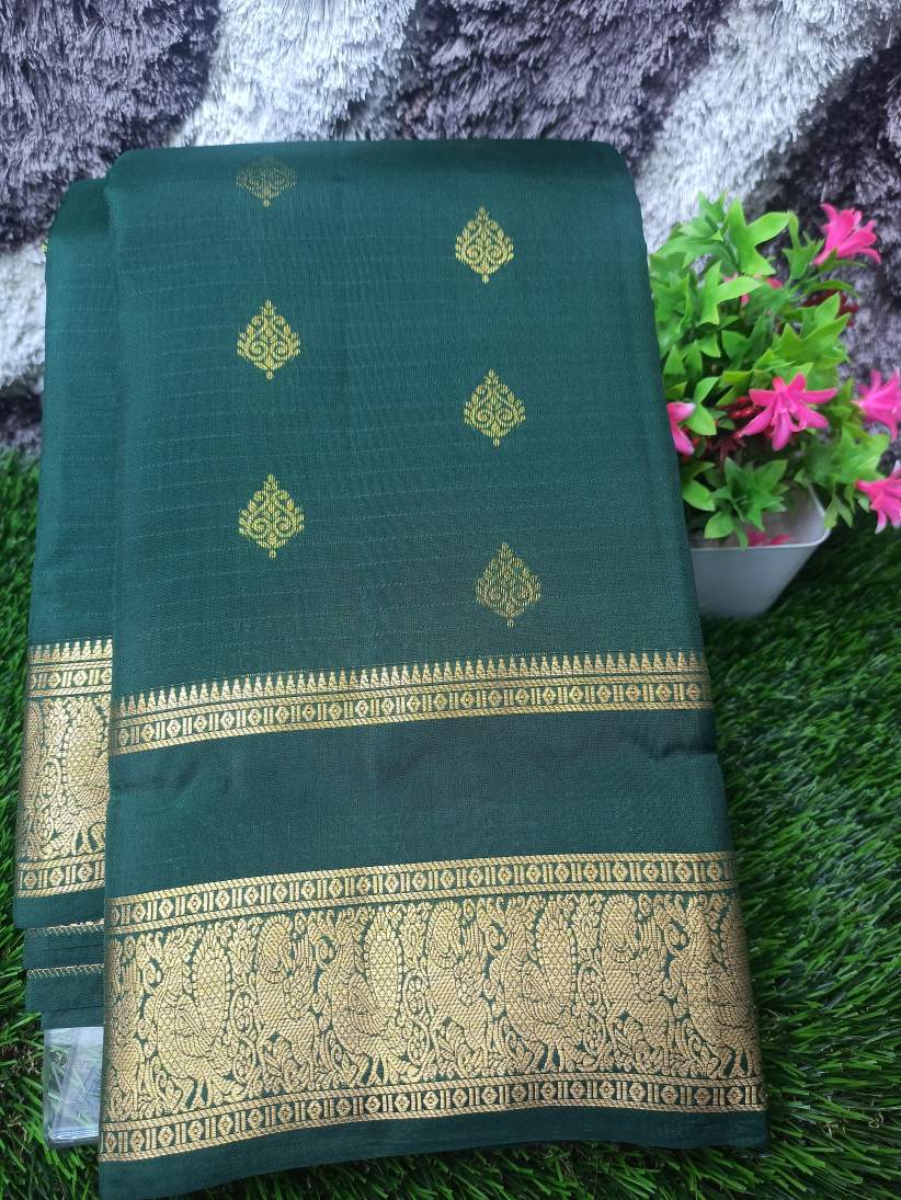 Pure Kanchipuram Silk Saree.