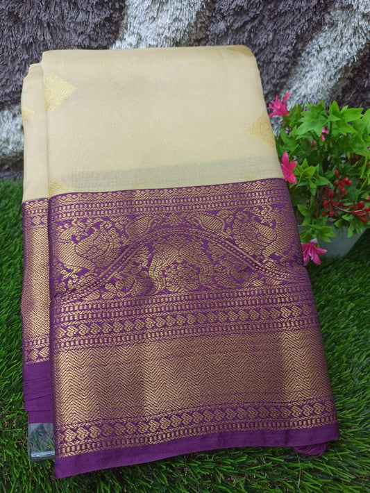 Pure Kanchipuram Silk Saree.