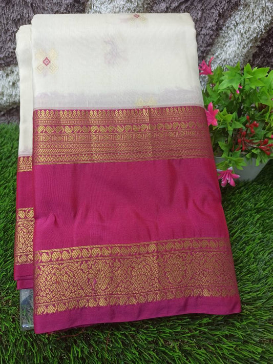 Pure Kanchipuram Silk Saree.