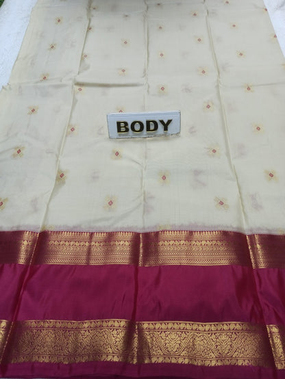 Pure Kanchipuram Silk Saree.