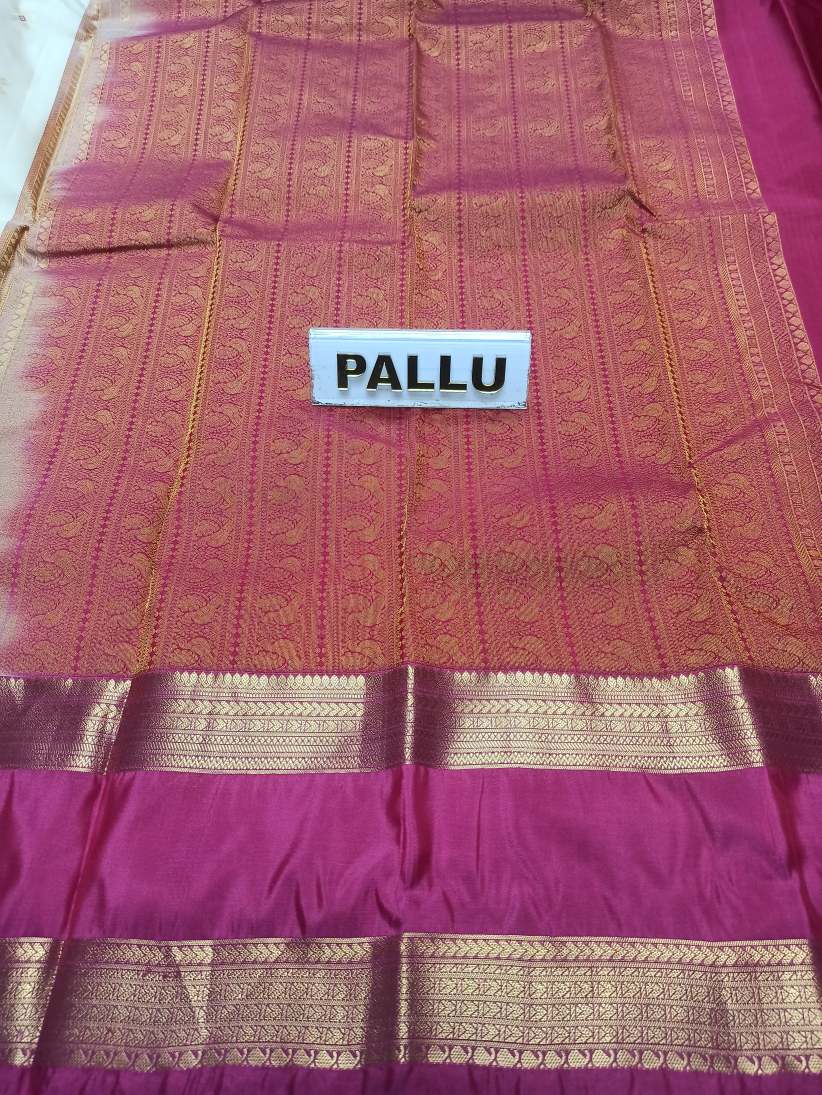 Pure Kanchipuram Silk Saree.