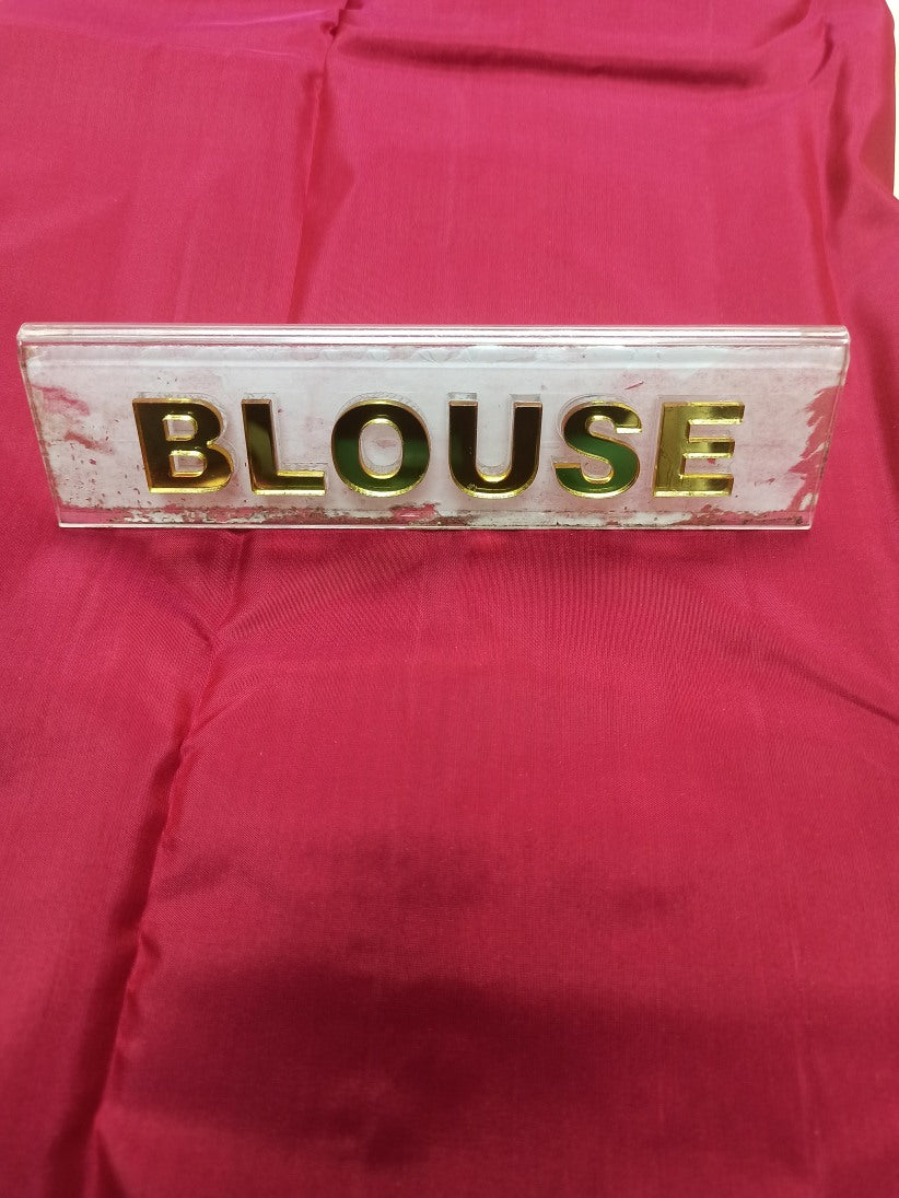 Pure Kanchipuram Silk Saree.