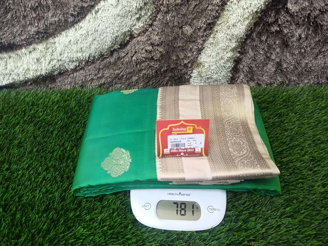 Pure Kanchipuram Silk Saree.