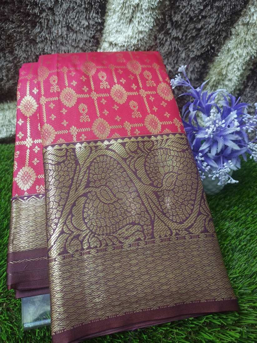 Kanchi Mix Silk Saree.