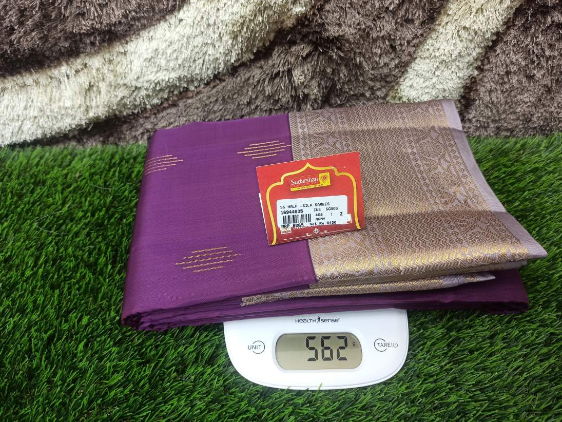 Pure Kanchipuram Silk Saree.